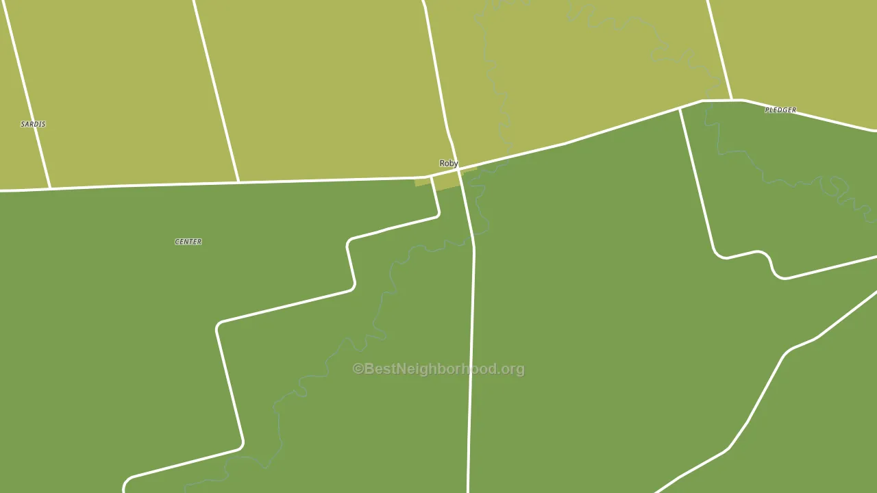 79543, TX block-group voter-turnout map