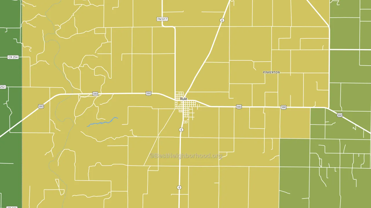 79547, TX block-group voter-turnout map
