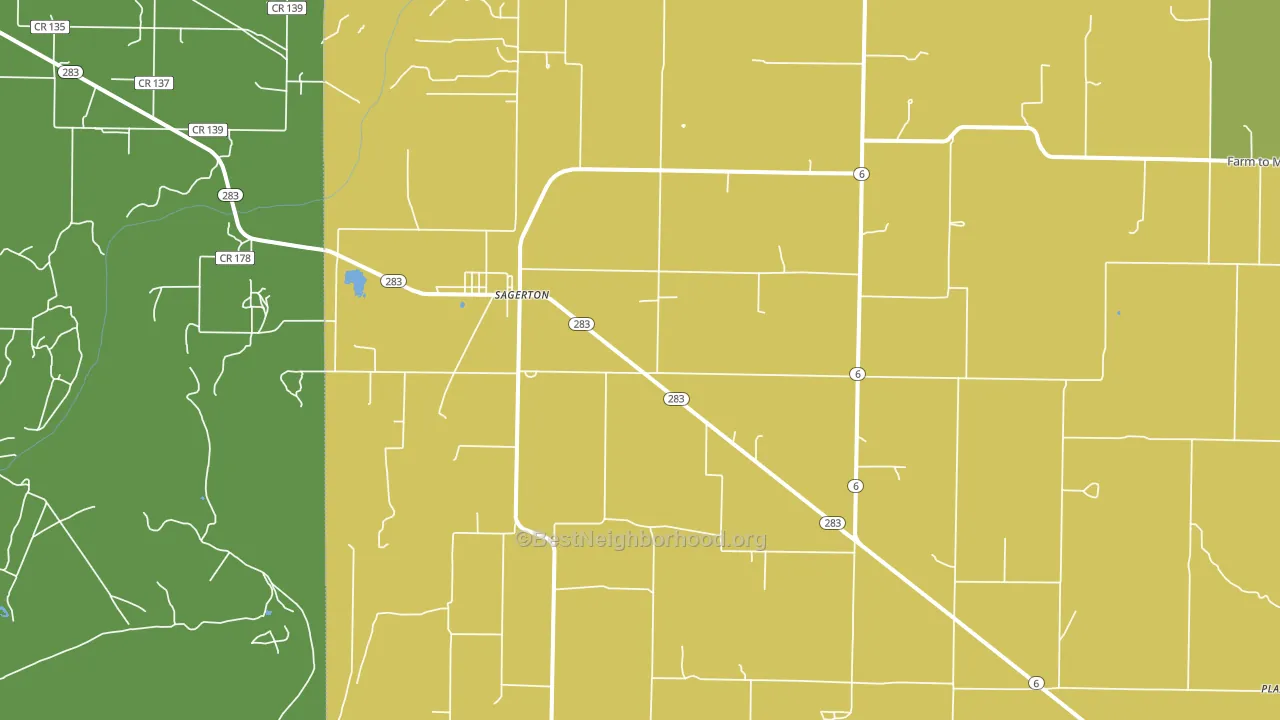 79548, TX block-group voter-turnout map