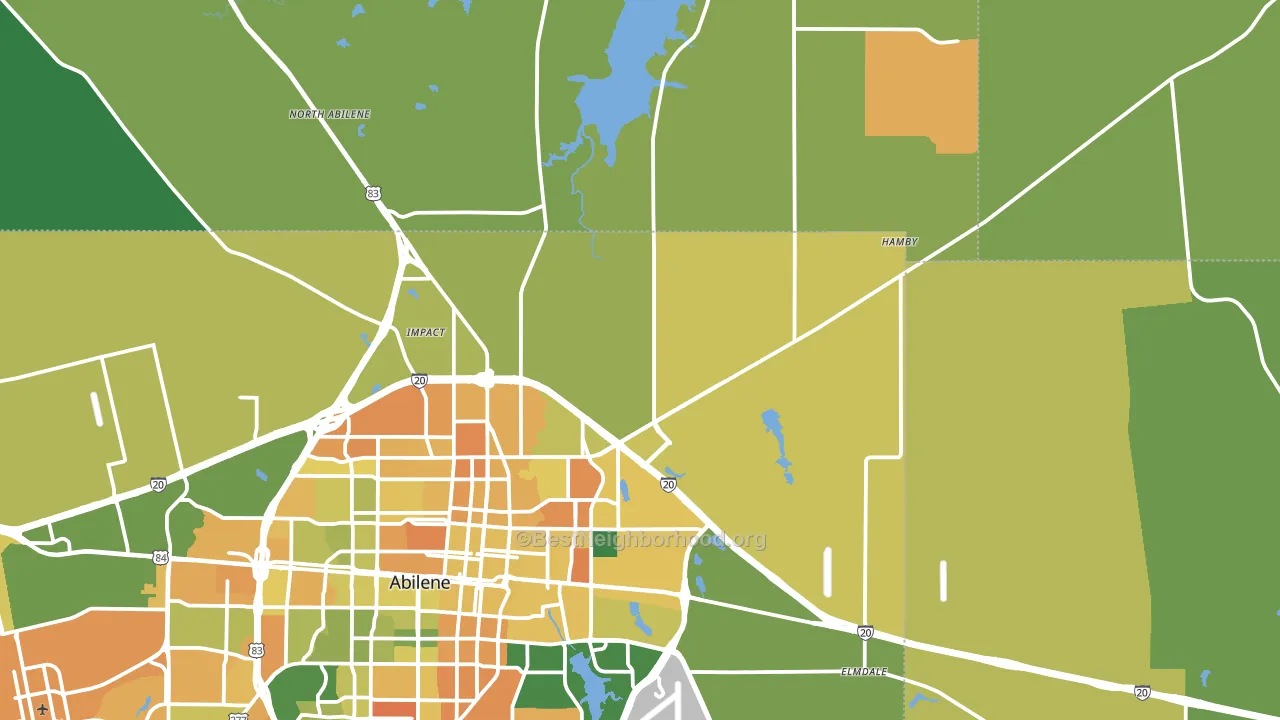 79601, TX block-group voter-turnout map