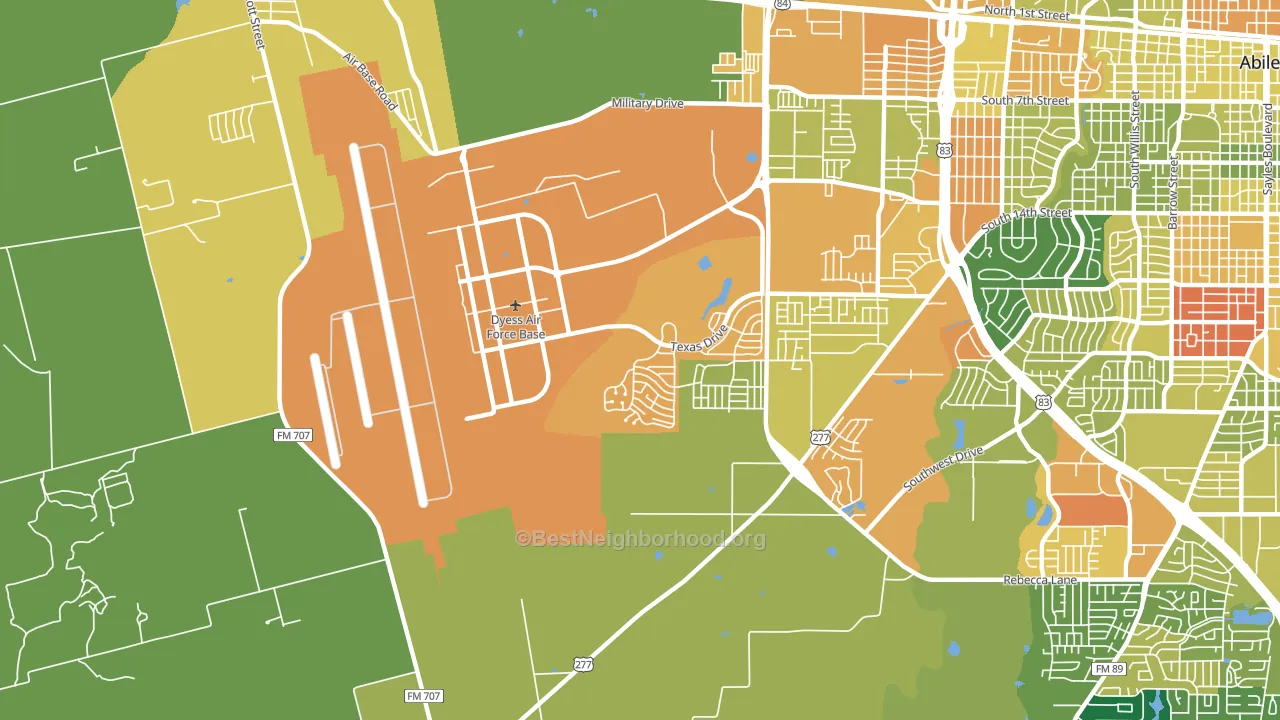 79607, TX block-group voter-turnout map