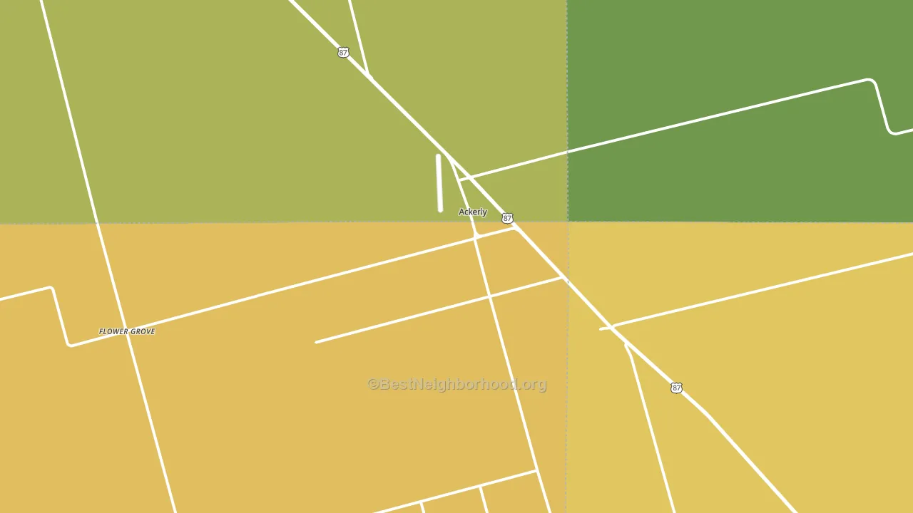 79713, TX block-group voter-turnout map