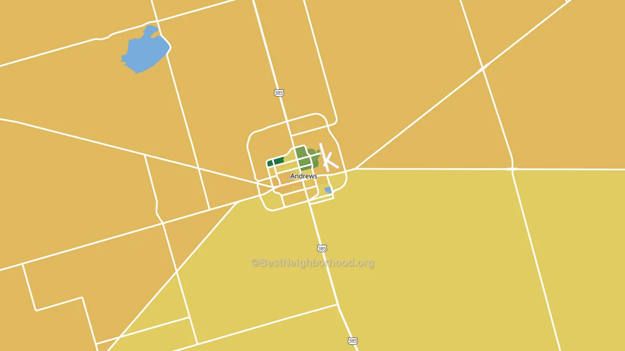 79714, TX block-group voter-turnout map