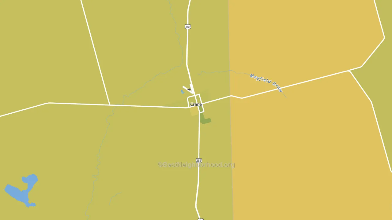 79731, TX block-group voter-turnout map