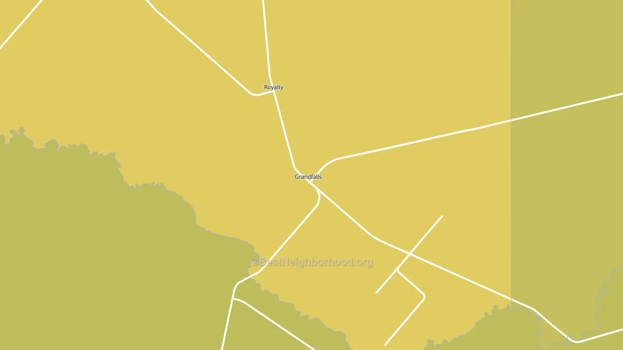79742, TX block-group voter-turnout map