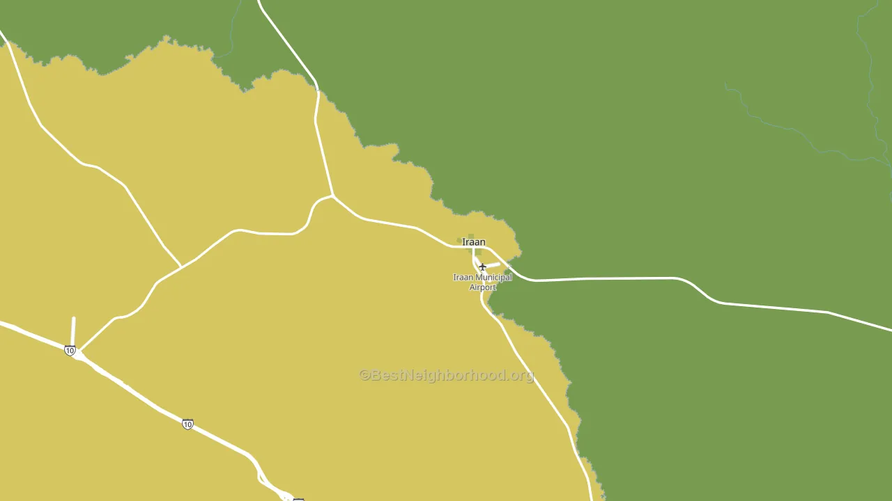 79744, TX block-group voter-turnout map