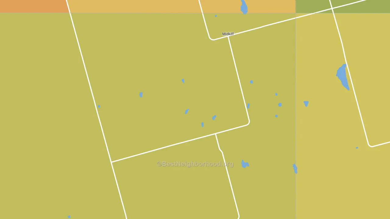79755, TX block-group voter-turnout map
