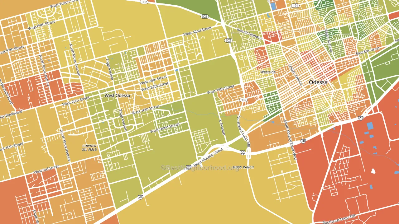 79763, TX block-group voter-turnout map