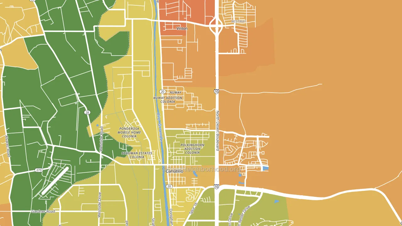 79835, TX block-group voter-turnout map