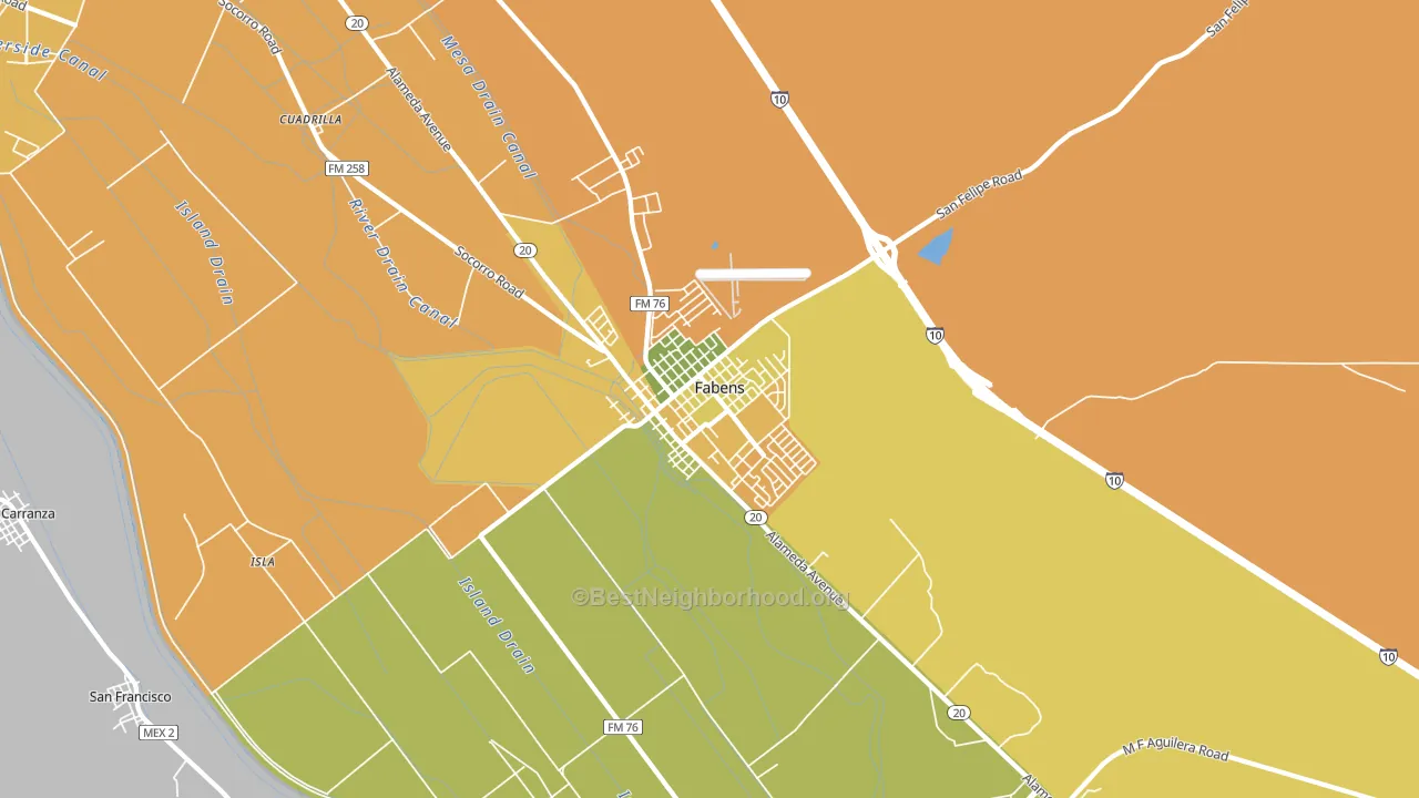 79838, TX block-group voter-turnout map