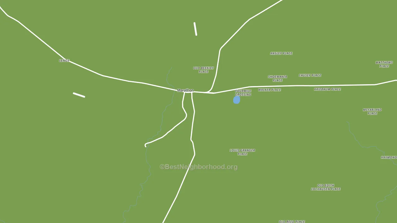 79842, TX block-group voter-turnout map