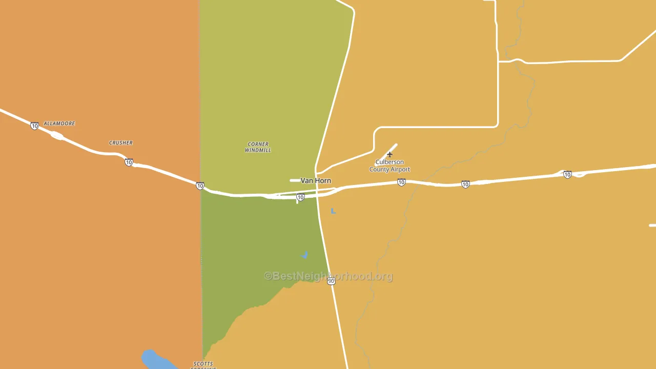 79855, TX block-group voter-turnout map