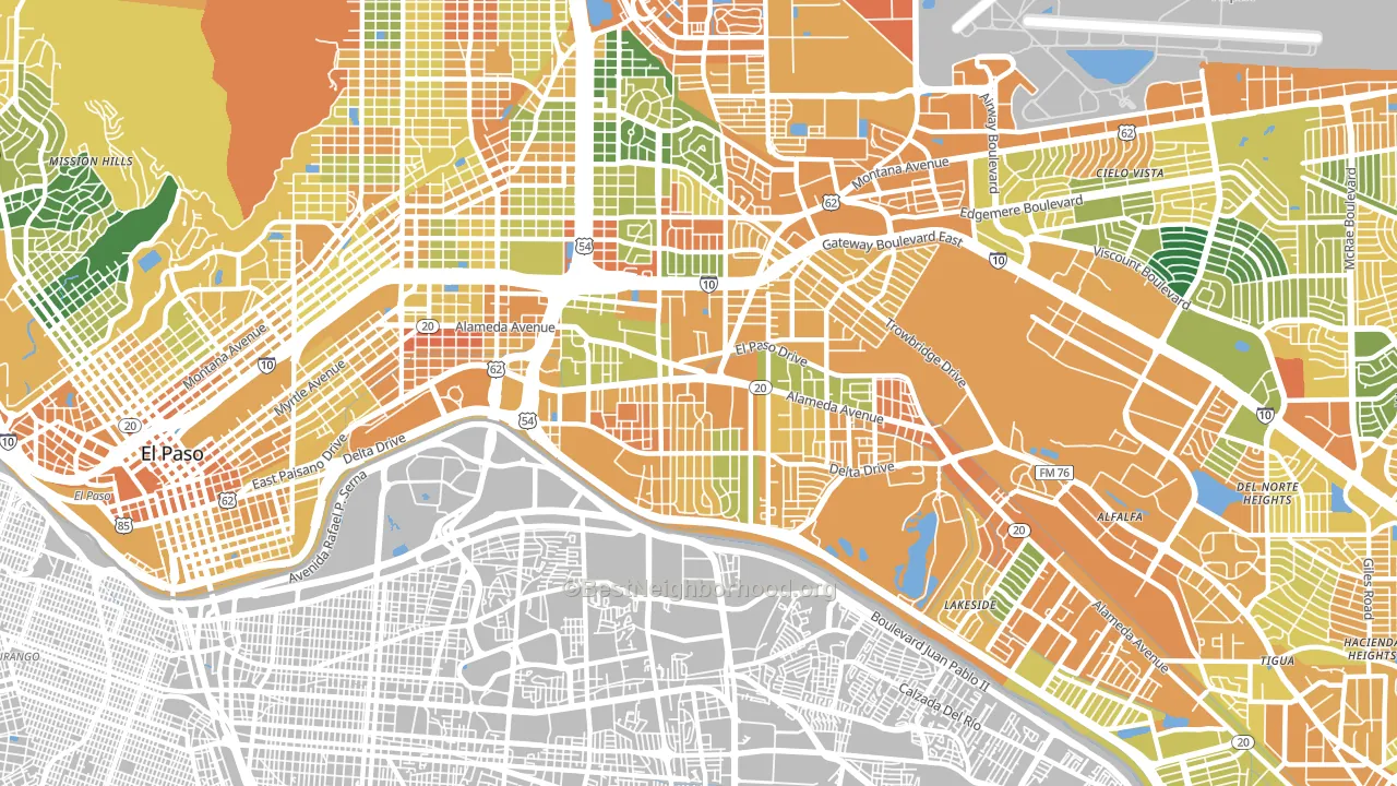 79905, TX block-group voter-turnout map