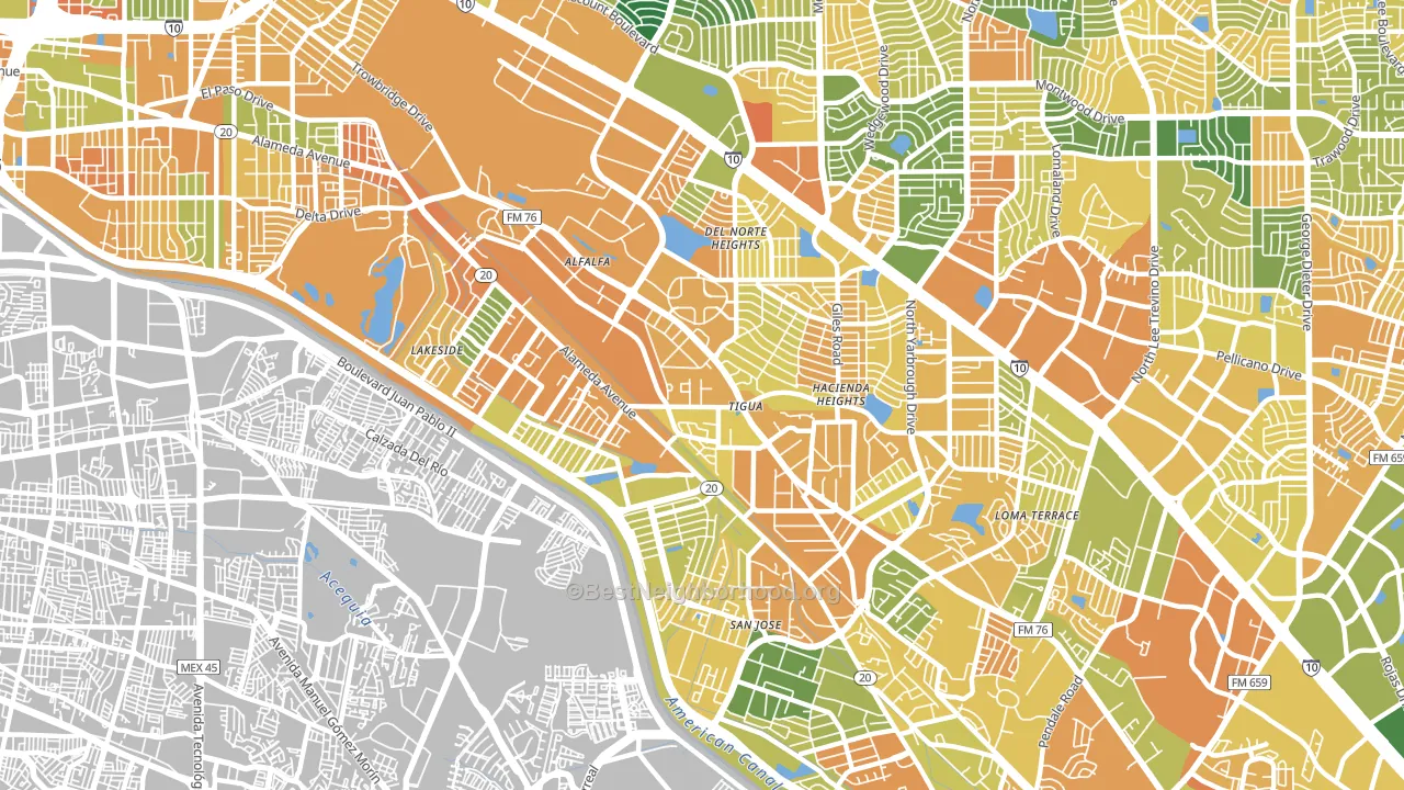 79915, TX block-group voter-turnout map