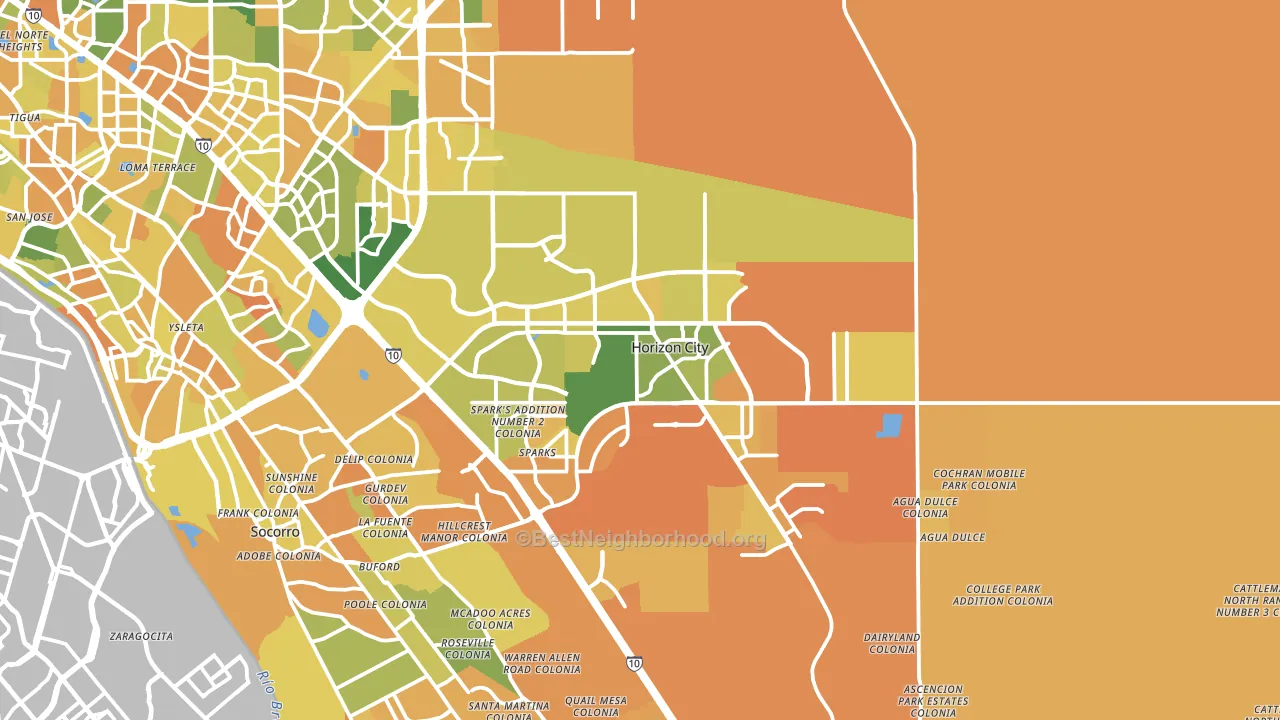 79928, TX block-group voter-turnout map