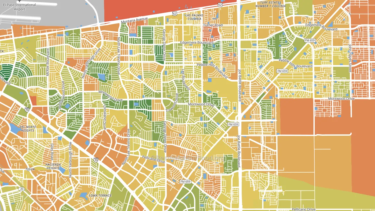 79936, TX block-group voter-turnout map