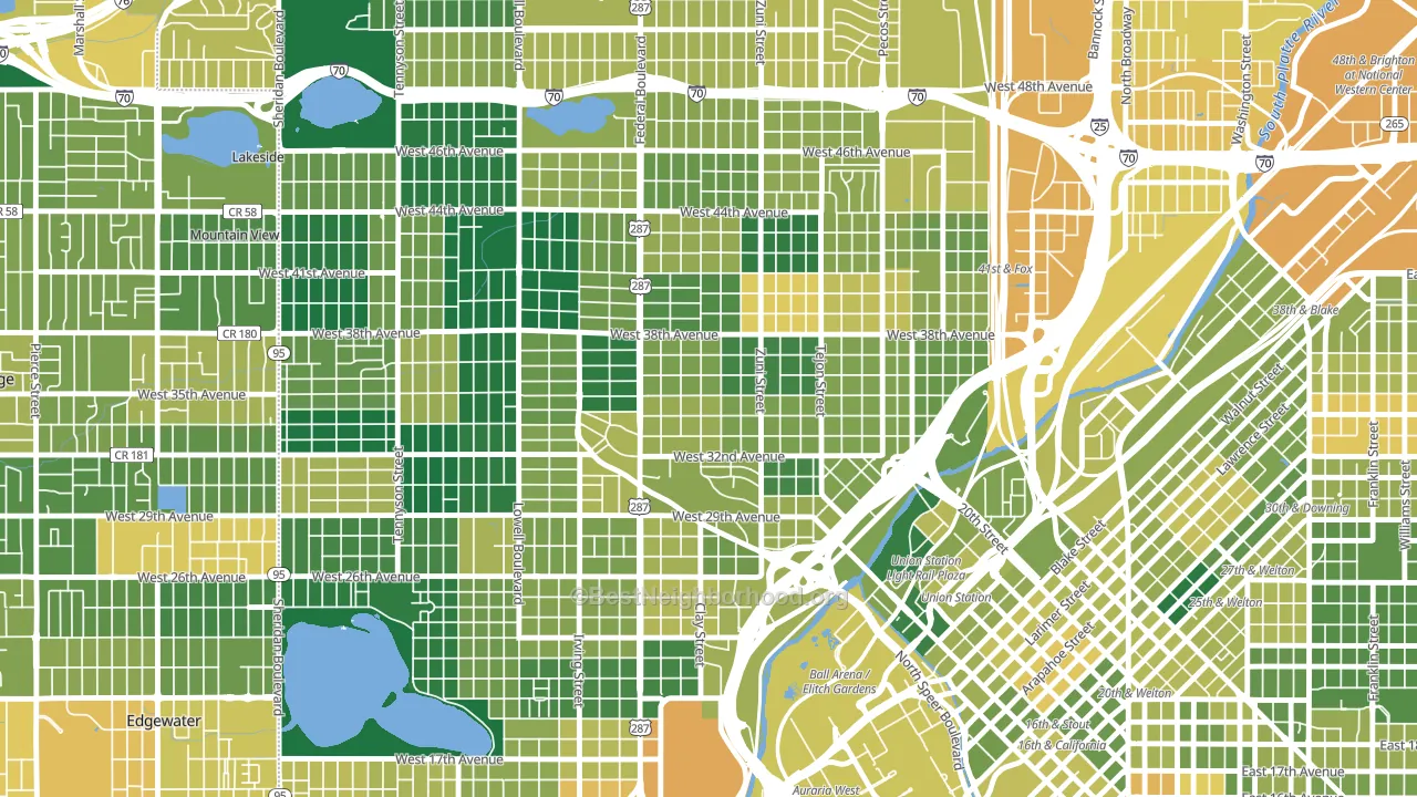 80211, CO block-group voter-turnout map