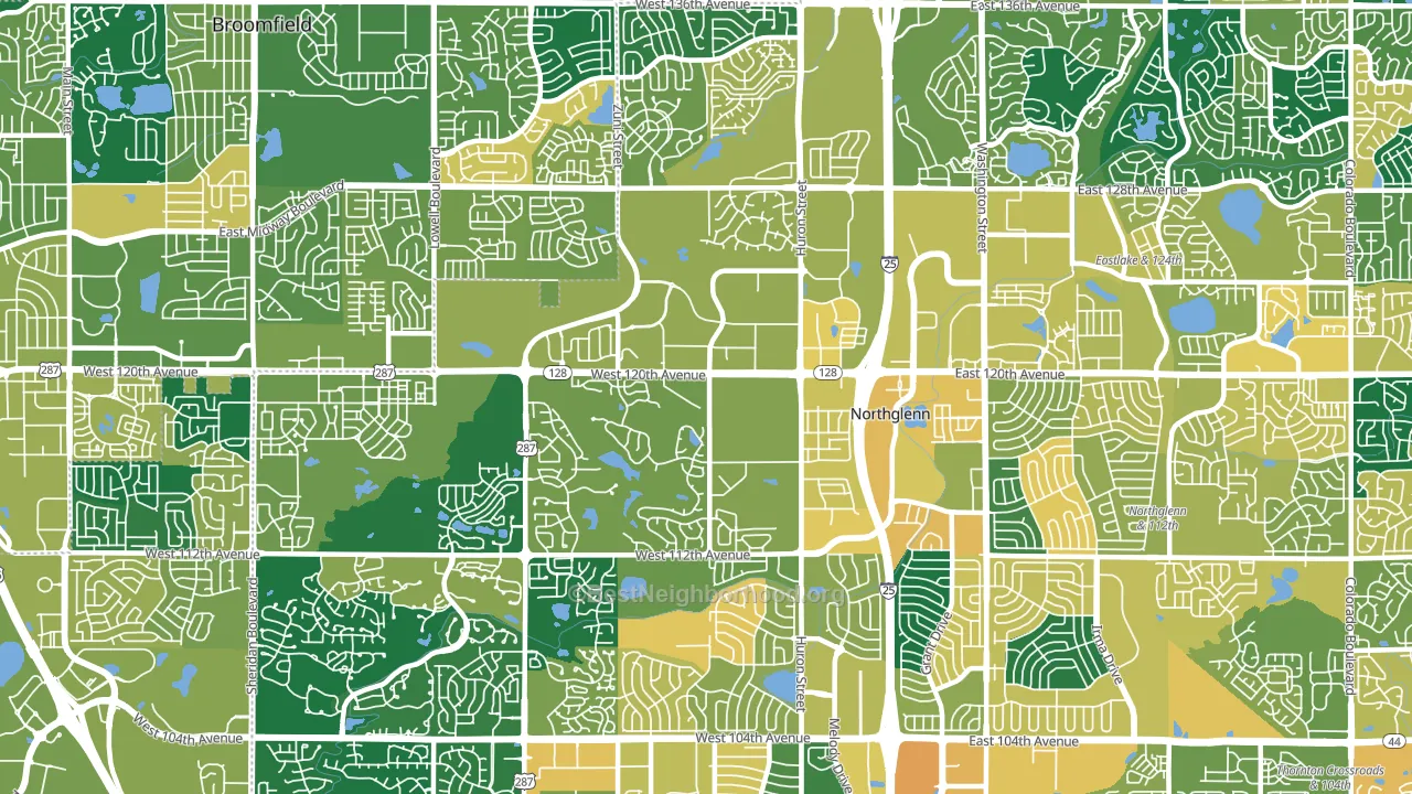 80234, CO block-group voter-turnout map