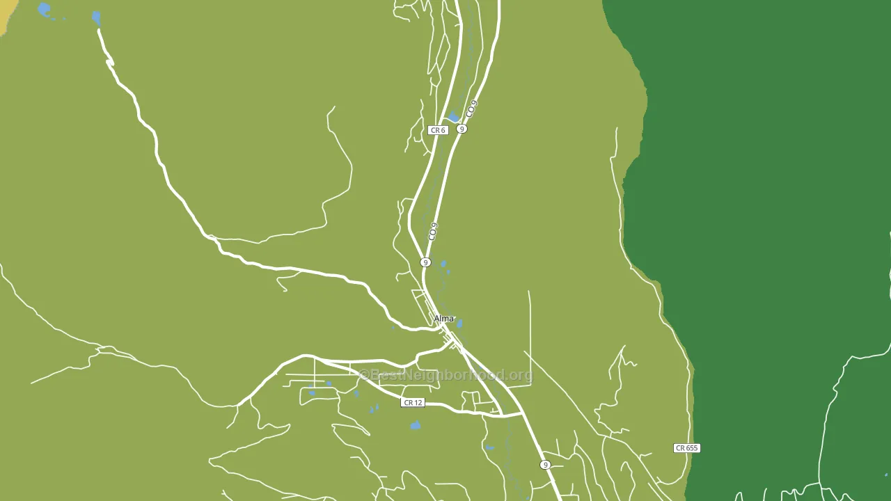 80420, CO block-group voter-turnout map