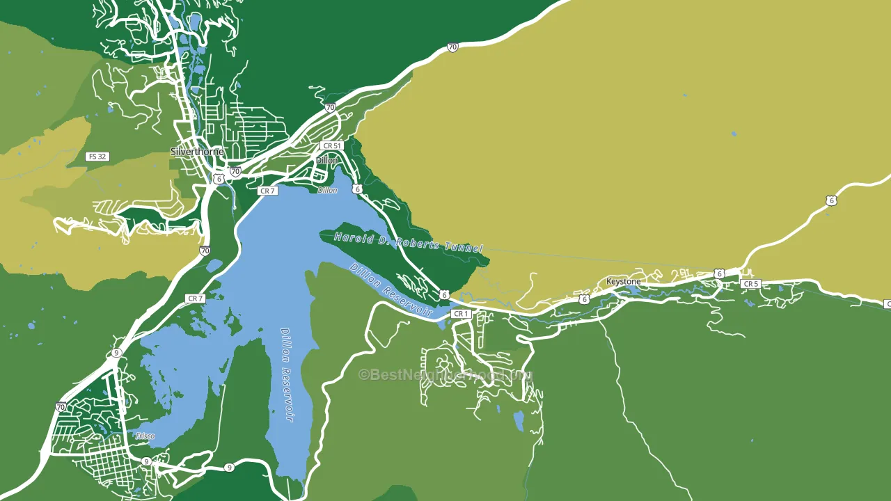 80435, CO block-group voter-turnout map