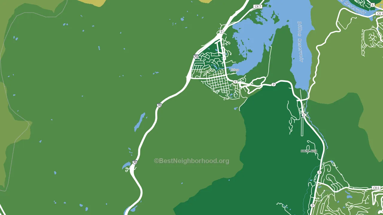 80443, CO block-group voter-turnout map