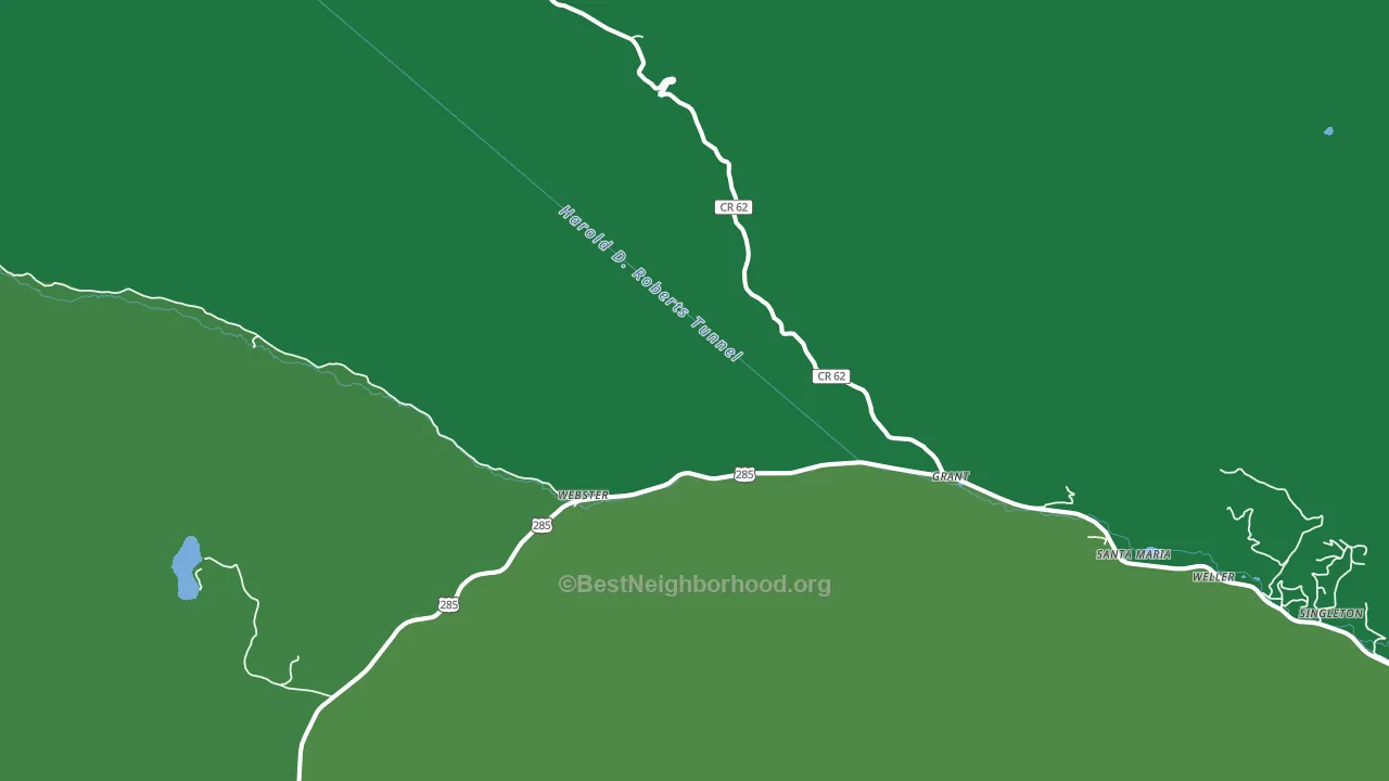 80448, CO block-group voter-turnout map