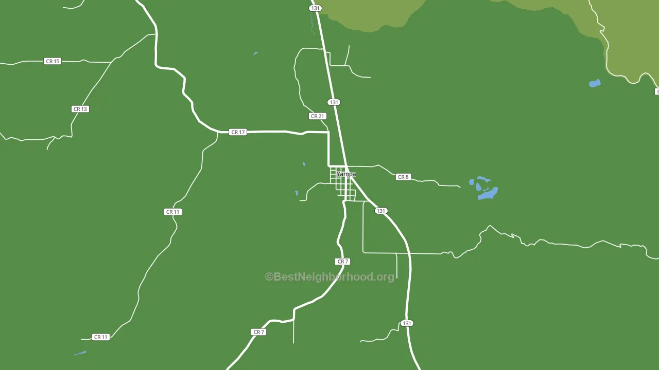 80483, CO block-group voter-turnout map