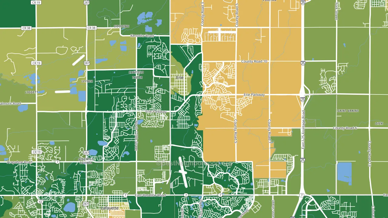 80516, CO block-group voter-turnout map