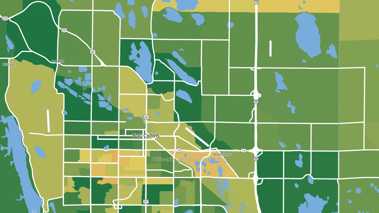 80524, CO block-group voter-turnout map