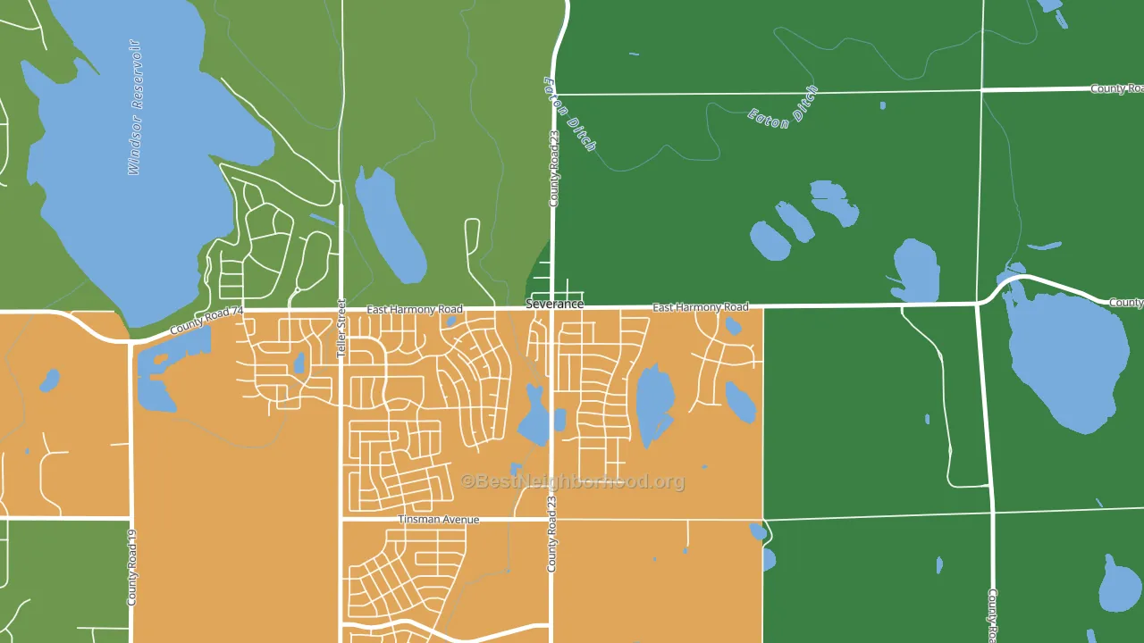 80546, CO block-group voter-turnout map