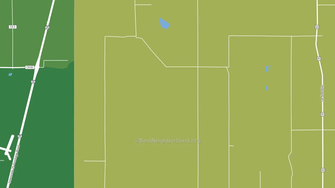 80612, CO block-group voter-turnout map