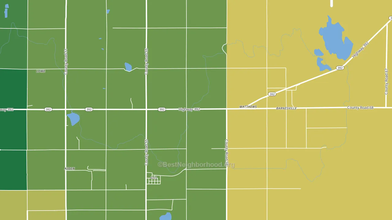 80624, CO block-group voter-turnout map