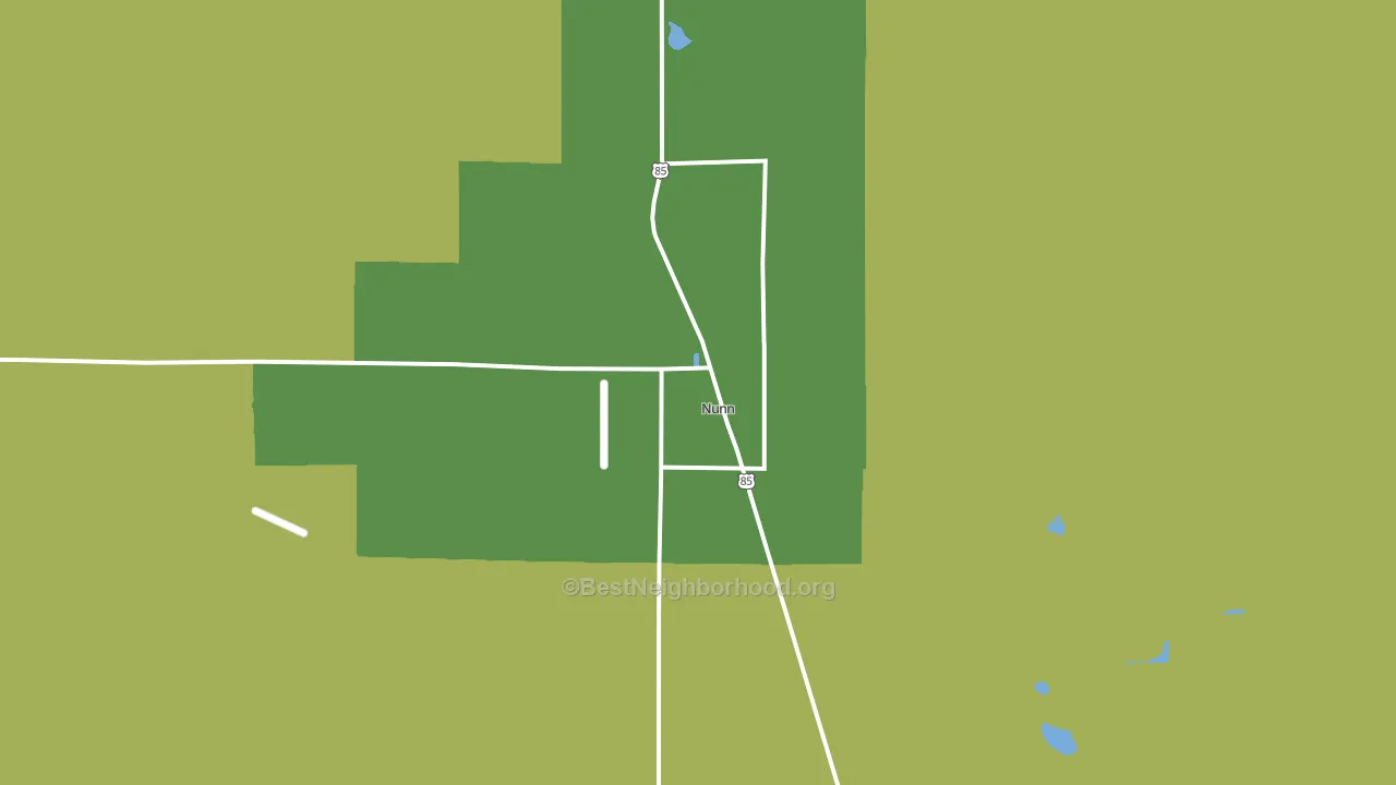 80648, CO block-group voter-turnout map