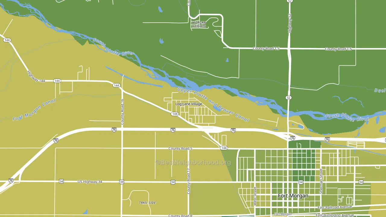 80705, CO block-group voter-turnout map