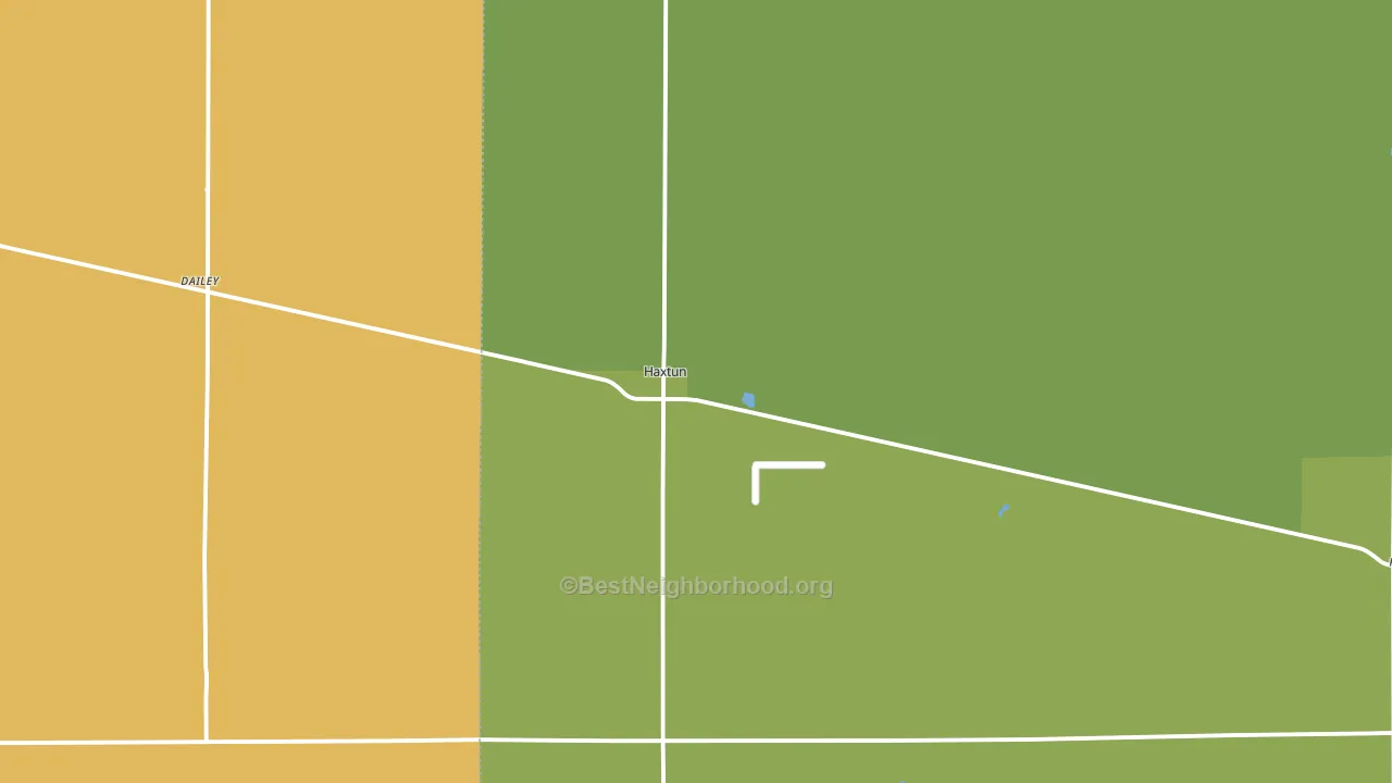 80731, CO block-group voter-turnout map