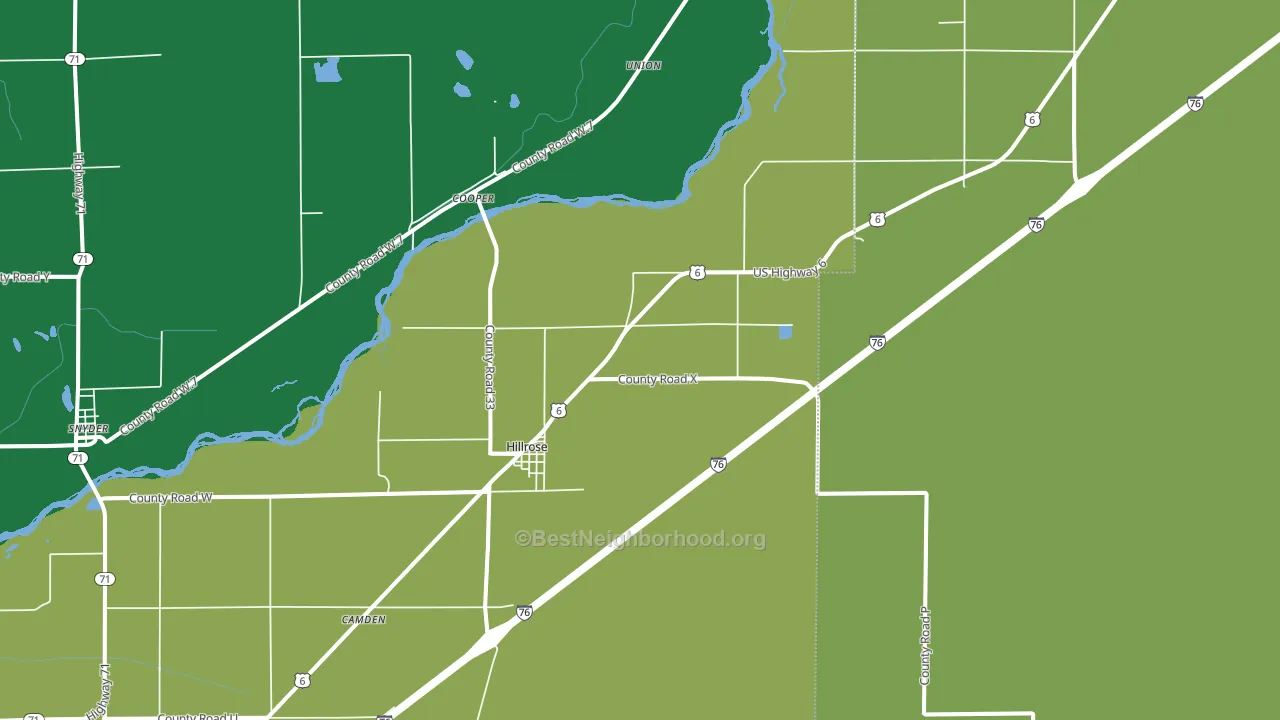 80733, CO block-group voter-turnout map