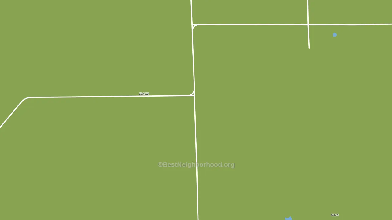 80735, CO block-group voter-turnout map