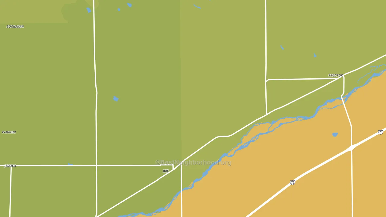 80736, CO block-group voter-turnout map