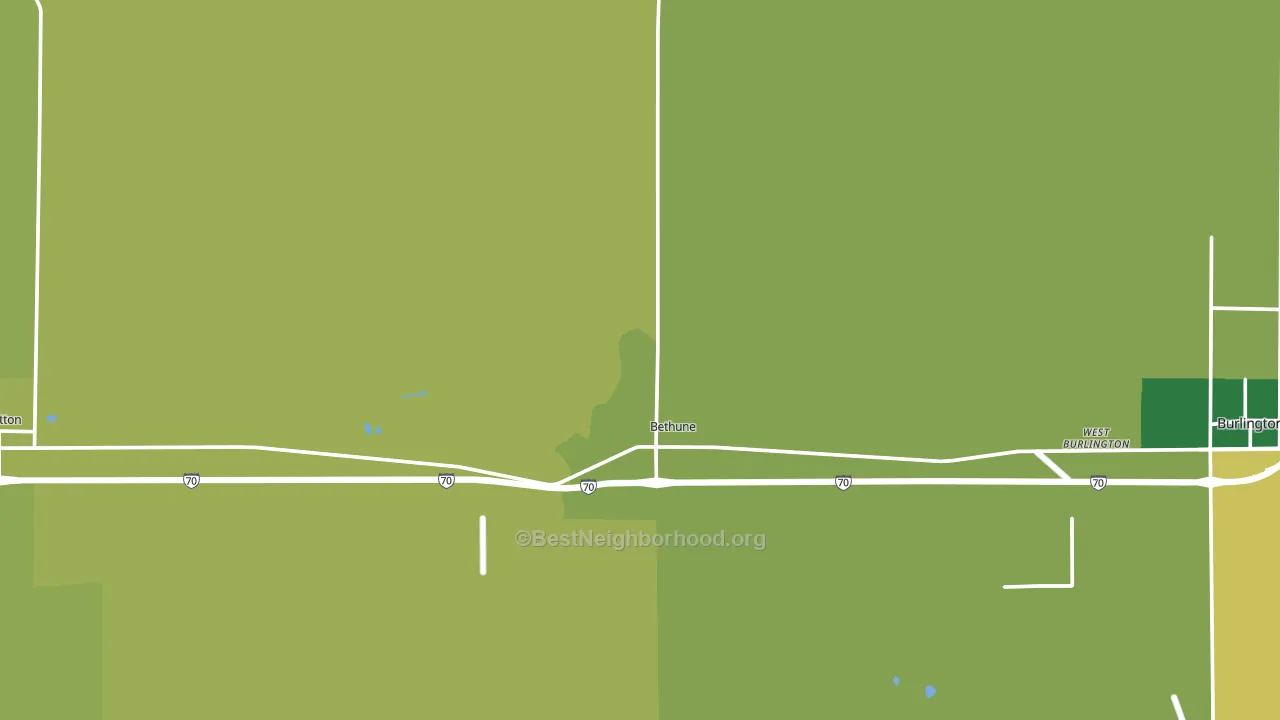 80805, CO block-group voter-turnout map