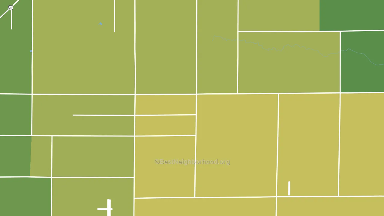80808, CO block-group voter-turnout map