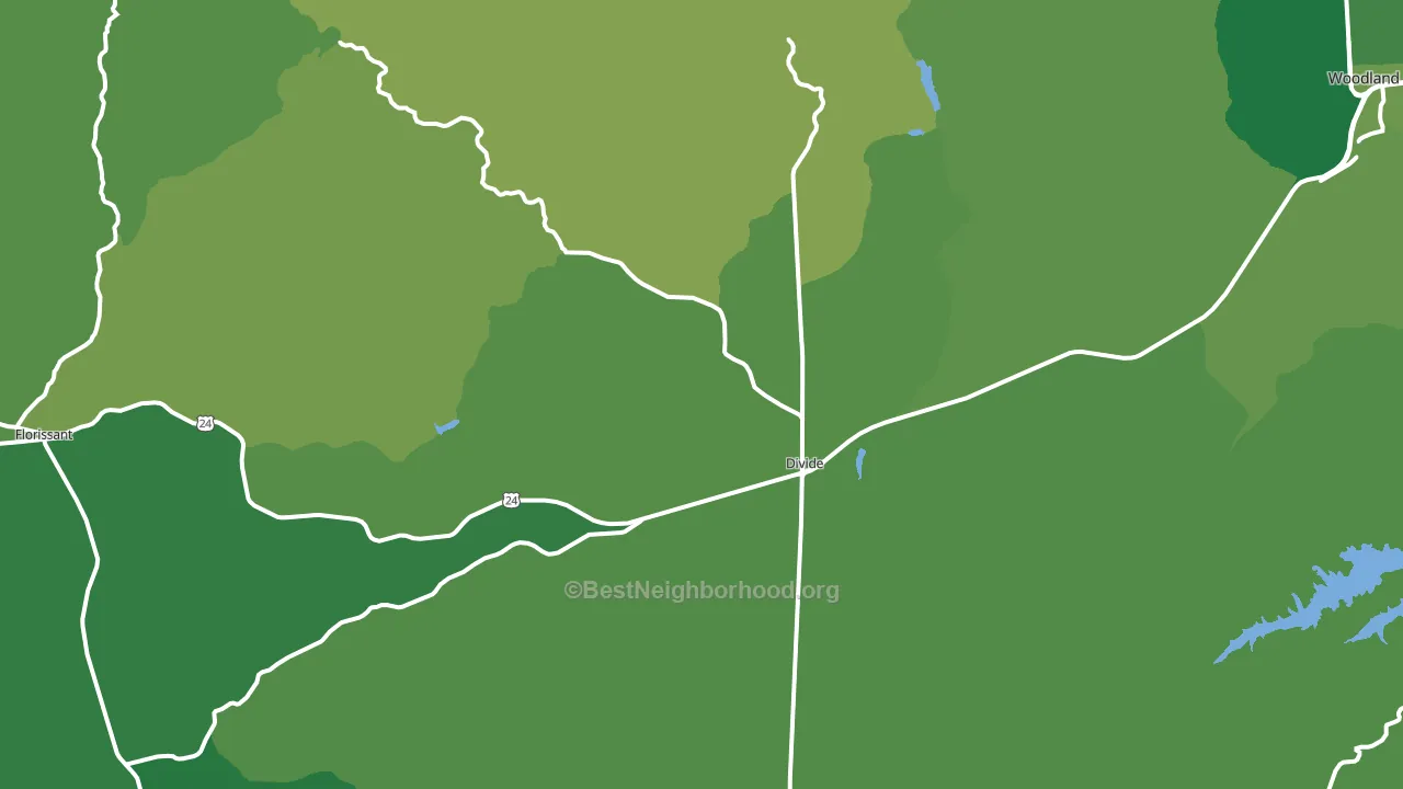 80814, CO block-group voter-turnout map