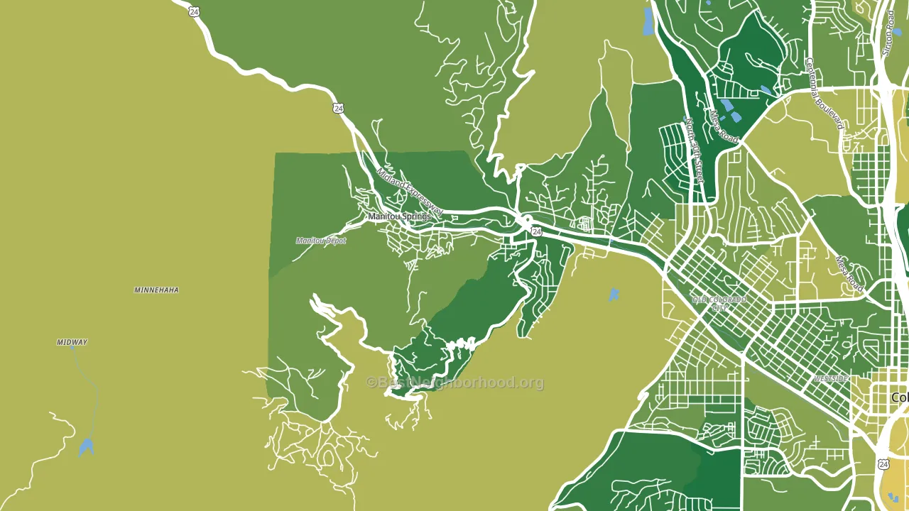 80829, CO block-group voter-turnout map