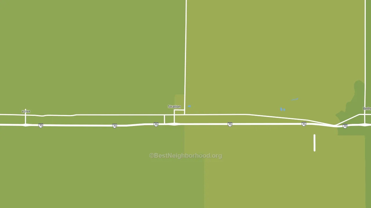 80836, CO block-group voter-turnout map