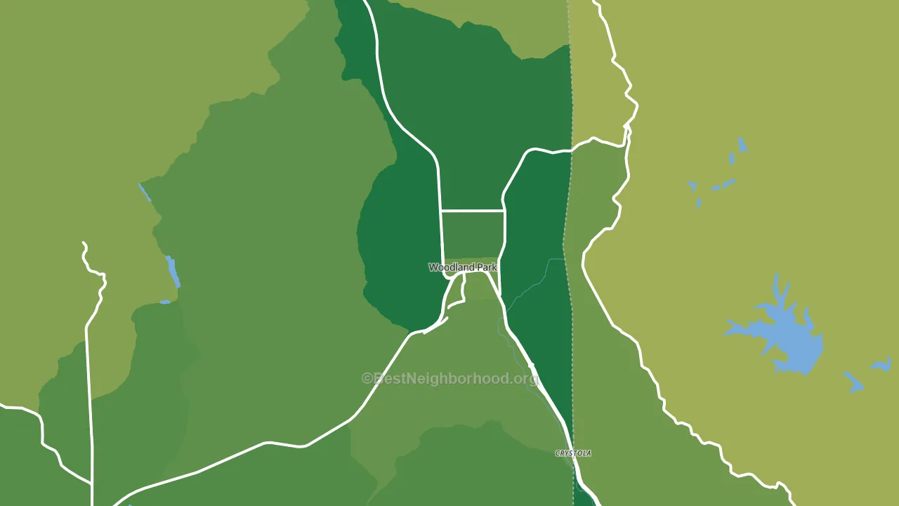 80863, CO block-group voter-turnout map