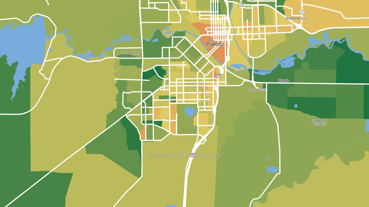 81004, CO block-group voter-turnout map