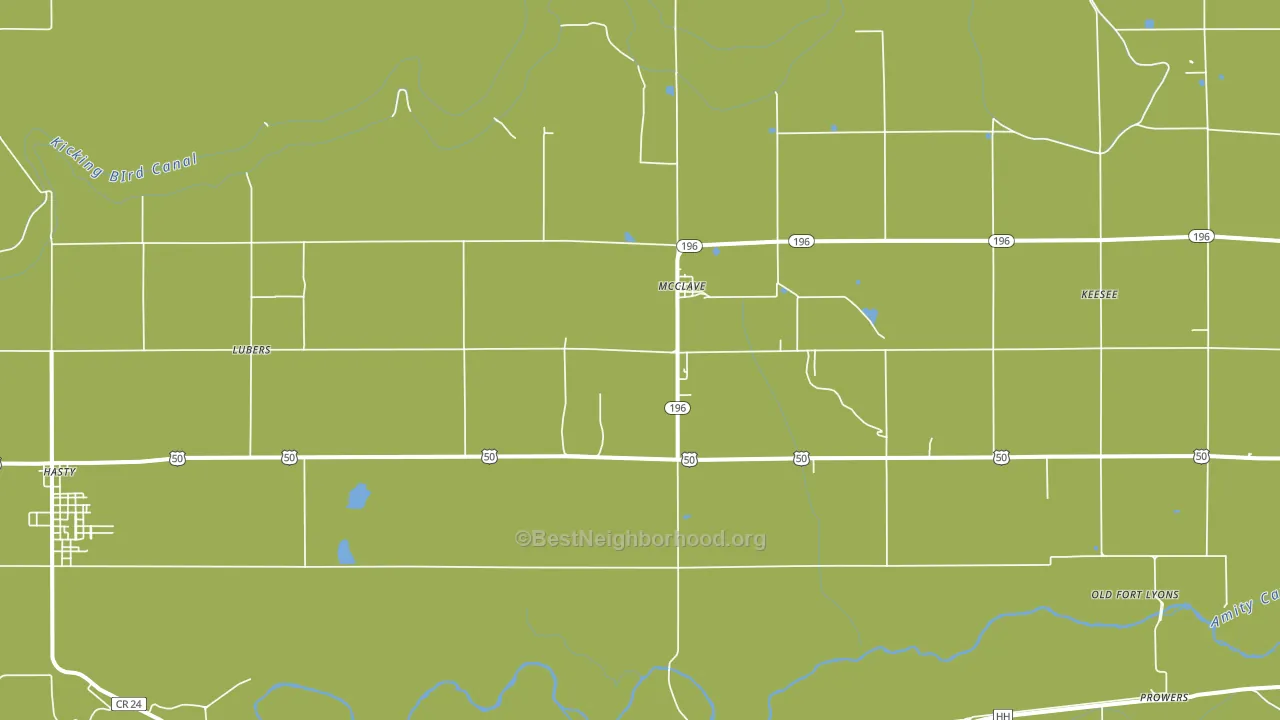 81057, CO block-group voter-turnout map