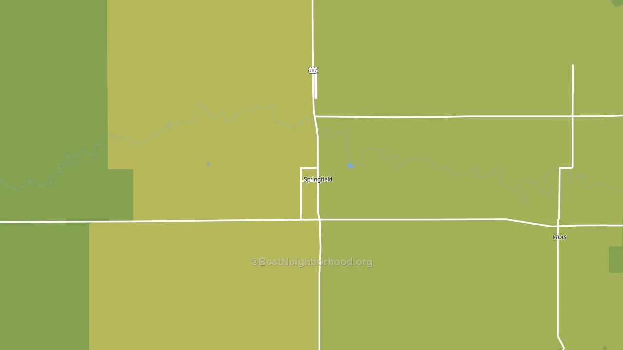 81073, CO block-group voter-turnout map