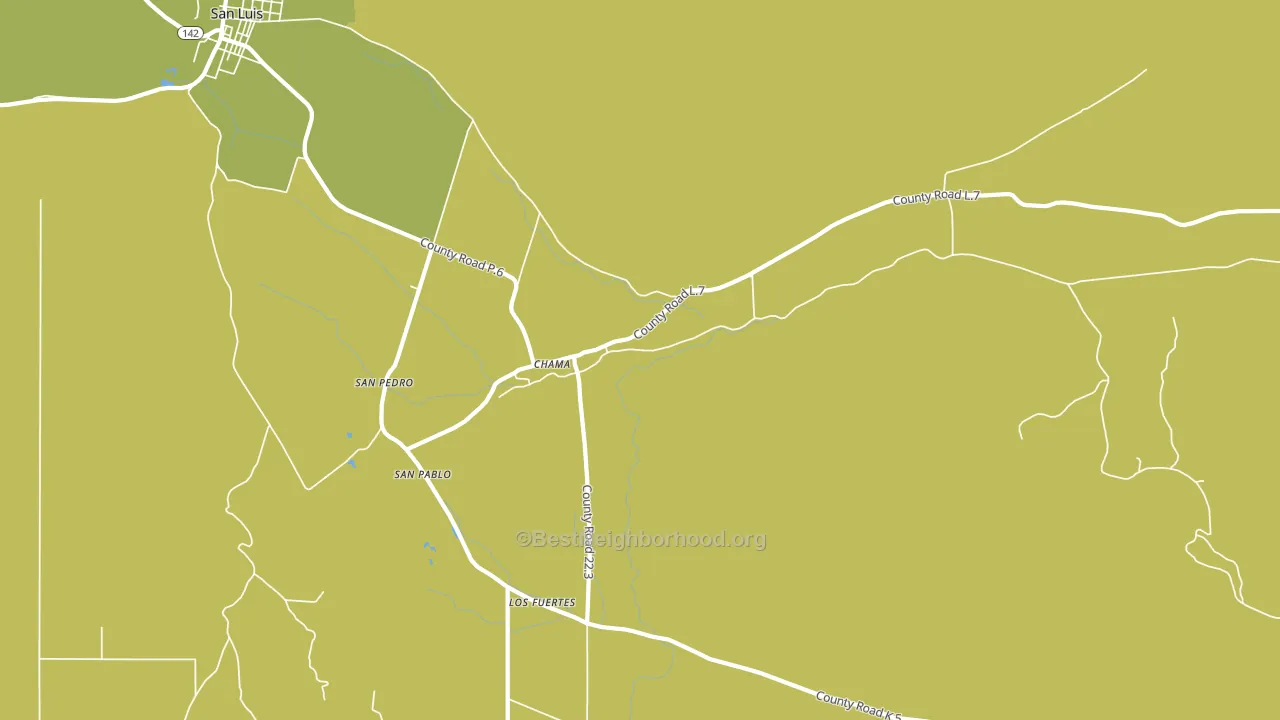 81126, CO block-group voter-turnout map