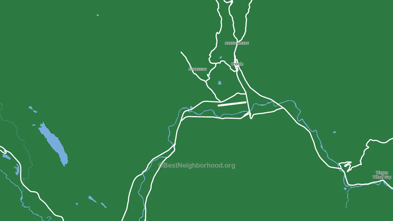 81130, CO block-group voter-turnout map