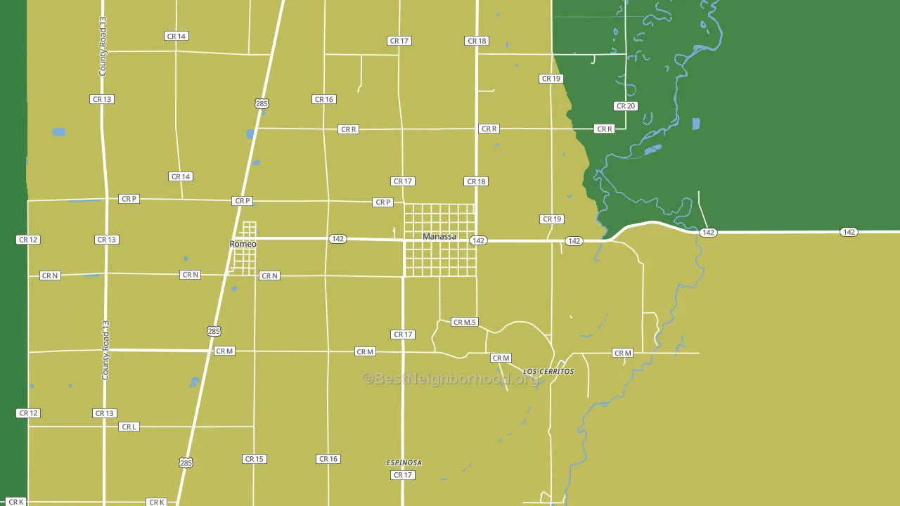 81141, CO block-group voter-turnout map